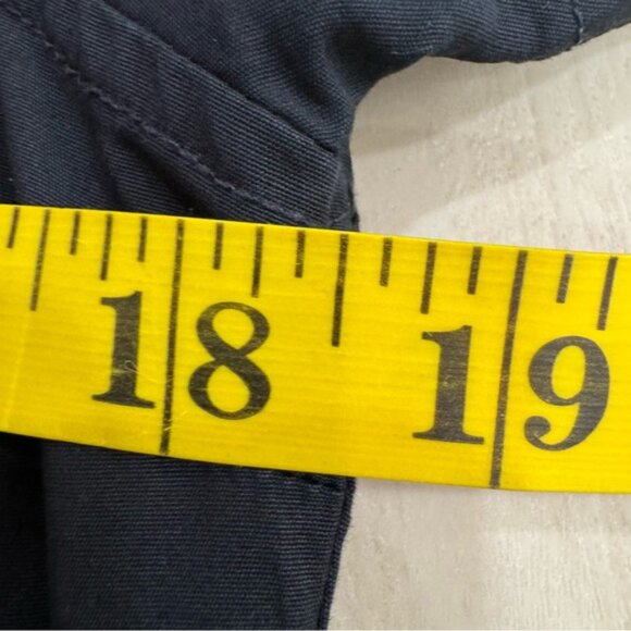 Dos Carolinas Guayabera Embroidered Shirt Dress Small Black Turquoise Cotton - Picture 11 of 13